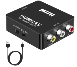 HDMI to RCA Adapter w/ USB Power Cord